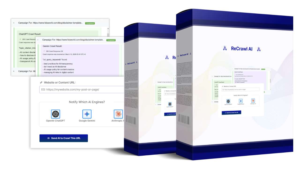 ReCrawl AI Cloud App