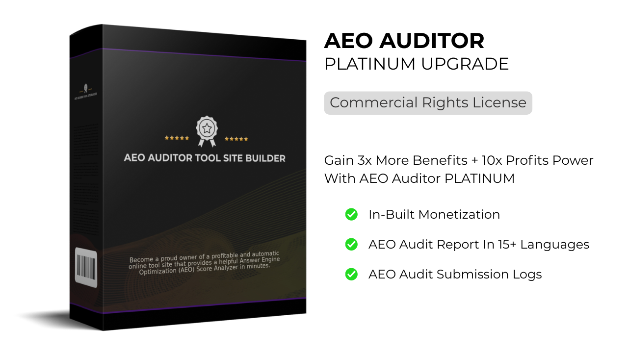 AEO Auditor Platinum Extension